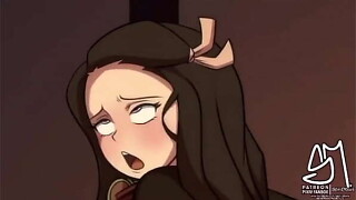 Tanjiro se folla a Nezuko