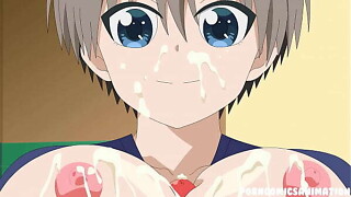 Uzaki-chan wa Asobitai! XXX Porn Parody - Hana Uzaki Animation Overall (Hard Sex) ( Manga Hentai)