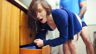 Stepmom acquires stuck ....AGAIN (YES!!) Stepson helps