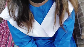 Desi Maiden Slit School Virgin Premier Hour Sex With Her Possess Stepfather