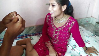 Viral Muslim Young lady Honeymoon Sex Movie scene - YourUrfi Suhagraat Cum Swallowing Porn