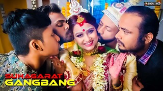 Team fuck Suhagarat - Besi Indian Wife Very First Suhagarat with Four Spouse ( Utter Episode )