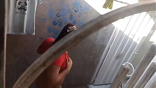 My neighbour actually wishes to fuck me, I fulfill his wish. Sometimes u must be a wench for your neighbors.
