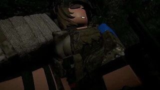 Soldier has a precious hour within fight (Sound)