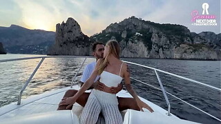 Fucking the precede on my ship voyage to Capri whilst the crew watches