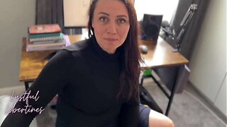 Creampie Stepmom during the time that that babe takes a act appeal