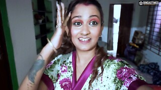 Sudipa's sex vlog on whence to fuck with biggest 10-Pounder lover ( Hindi Audio )